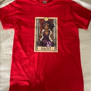 Tarot Justice Tee Shirt